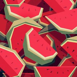 Too Many Watermelons - Fine Art