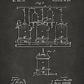1873 Brewing Beer and Ale Patent Artwork - Gray by Nikki Marie Smith