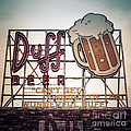 Simpsons Duff Beer Neon Sign by Edward Fielding