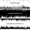 Lyrics Music Waveform Poster by Lab No 4 - The Quotography Department