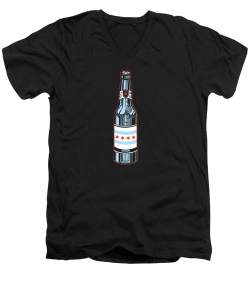 Chicago Beer Men's V-Neck T-Shirt