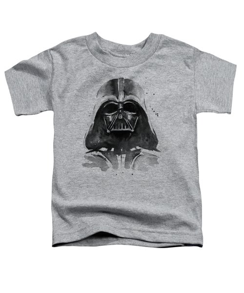 Darth Vader Watercolor Toddler T-Shirt