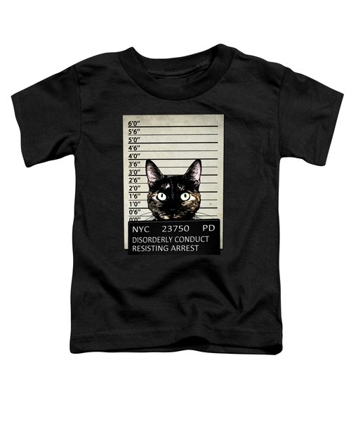 Kitty Mugshot Toddler T-Shirt