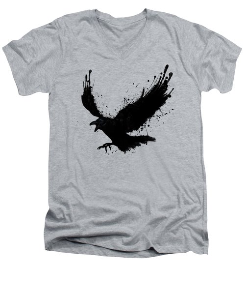 Raven Men's V-Neck T-Shirt