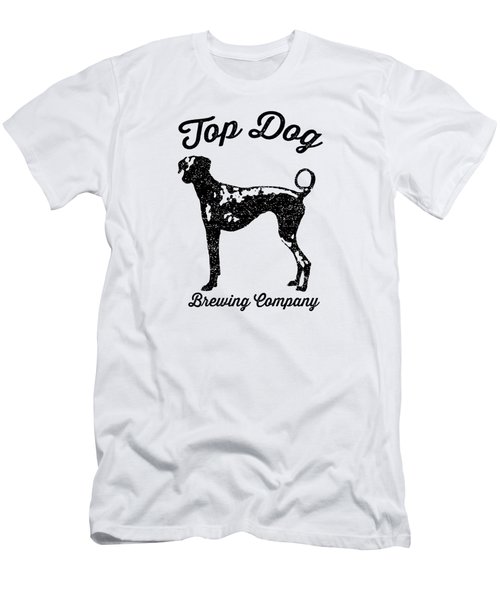 Top Dog Brewing Company Tee Men's T-Shirt (Athletic Fit)
