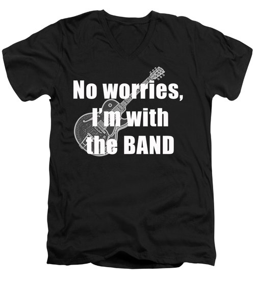 With The Band Tee Men's V-Neck T-Shirt