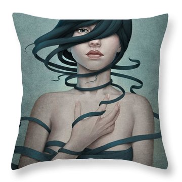 Twisted Throw Pillow