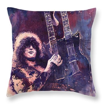 Jimmy Page  Throw Pillow