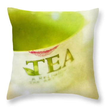 My Second Favorite Beverage Throw Pillow