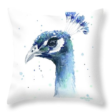 Peacock Throw Pillows