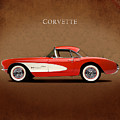 Chevrolet Corvette 1957 by Mark Rogan