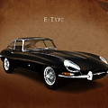 E Type Jaguar by Mark Rogan