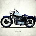 Harley Davidson Sportster 1957 by Mark Rogan