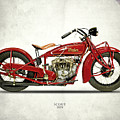 Indian Scout 101 1929 by Mark Rogan