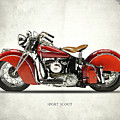 Indian Sport Scout 1940 by Mark Rogan