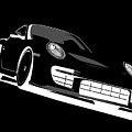 Porsche 911 GT2 Night by Michael Tompsett