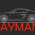 Porsche Cayman Phone Case by Mark Rogan