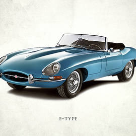 Jaguar E-Type by Mark Rogan