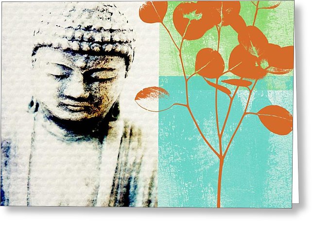 Spring Buddha Greeting Card