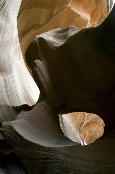 Canyon Sandstone Abstract Art Print by Mike Irwin