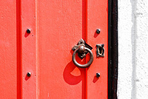 Wall Art - Photograph - Red Door by Tom Gowanlock