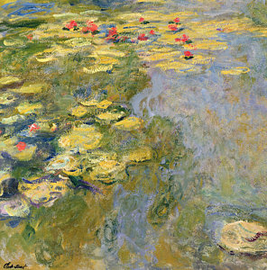 Impressionism Wall Art - Painting - The Waterlily Pond by Claude Monet