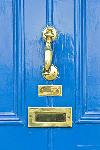 Wall Art - Photograph - Blue Door by Tom Gowanlock