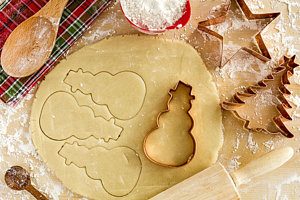 Wall Art - Photograph - Baking Cookies For Santa by Teri Virbickis
