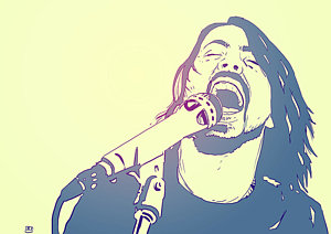 Wall Art - Photograph - Dave Grohl by Giuseppe Cristiano