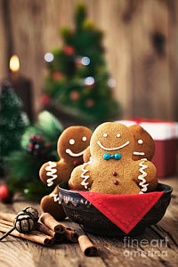 Wall Art - Photograph - Gingerbread Man by Mythja  Photography