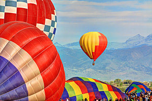 Wall Art - Photograph - Hot Air Balloons by Scott Mahon