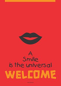Wall Art - Digital Art - Max Eastman Smile Quotes Poster by Lab No 4 - The Quotography Department