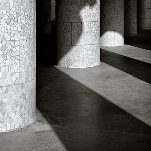 Wall Art - Photograph - Pillars And Shadow by Dave Bowman