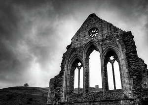 Wall Art - Photograph - Valle Crucis Abbey by Dave Bowman