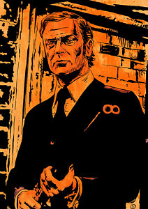 Wall Art - Drawing -  Michael Caine by Giuseppe Cristiano