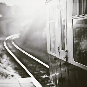 Transportation Wall Art - Photograph - Long Train Running by James Homer