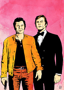 Wall Art - Drawing - The Persuaders by Giuseppe Cristiano