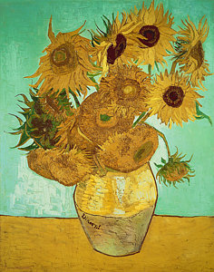 Still Life Wall Art - Painting - Sunflowers By Van Gogh by Vincent Van Gogh