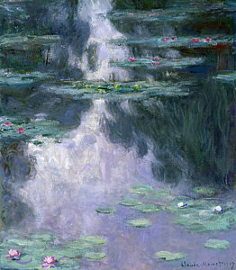 Impressionism Wall Art - Painting - Waterlilies by Claude Monet