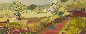 Impressionism Wall Art - Painting - A Bend In The Road by Jennifer Lommers