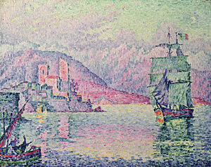 Impressionism Wall Art - Painting - Antibes by Paul Signac