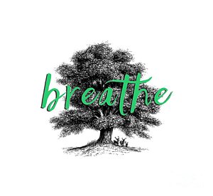 Wall Art - Photograph - Breathe Shirt by Edward Fielding