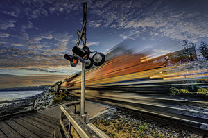 Wall Art - Photograph - Express Train by Alexander Hill