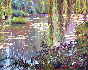 Impressionism Wall Art - Painting - Homage To Monet by David Lloyd Glover