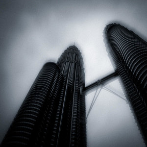 Wall Art - Photograph - Petronas Towers by Dave Bowman