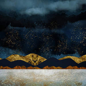 Landscapes Wall Art - Digital Art - Rain by Katherine Smit