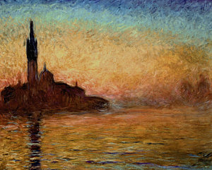 Impressionism Wall Art - Painting - View Of San Giorgio Maggiore by Claude Monet