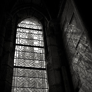Wall Art - Photograph - Window To Mont St Michel by Dave Bowman