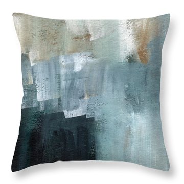 Days Like This - Abstract Painting Throw Pillow