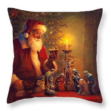 The Spirit Of Christmas Throw Pillow